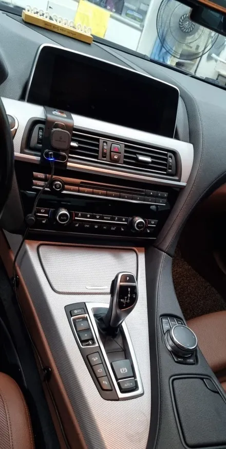 진해 창원 마산 루마썬팅 BMW 640d 그란쿠페 (F06) 실내 카본 랩핑 시공 :) / 창원시 진해구