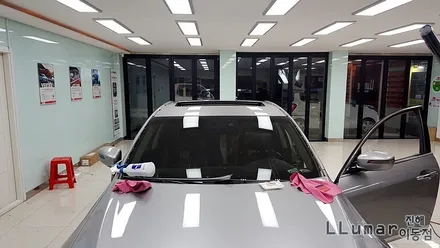 제네시스 루프스킨.라이트필름 시공.창원.진해 루마이동점 / 창원시 진해구