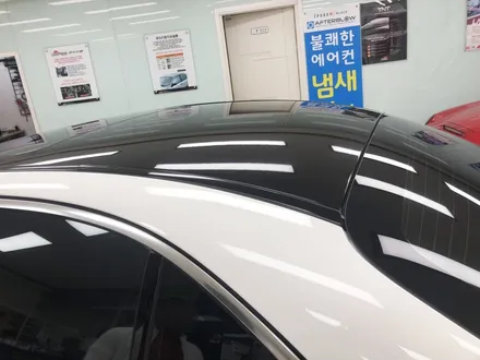 벤츠 c200 에이버리 루프스킨 시공.진해카스킨 전문점 / 창원시 진해구