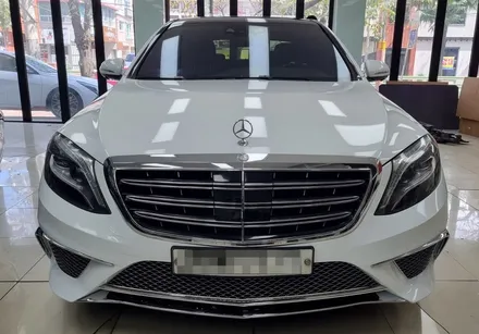 벤츠 S-클래스 (W222) 에이버리 전체랩핑 시공 / 창원시 진해구
