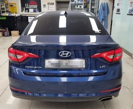 진해 창원 마산 루마썬팅 현대자동차 LF 쏘나타 BLOCKFORD SKYBLUE 틴팅 시공 :) / 창원시 진해구
