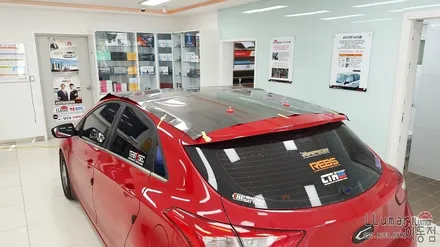 i30 리얼카본 4D 루프스킨. 진해 루마썬팅 이동점 / 창원시 진해구