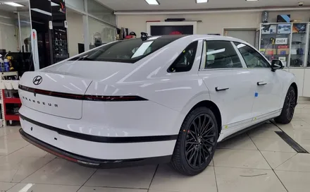 진해 창원 마산 루마썬팅 레이노썬팅 현대자동차 디 올 뉴 그랜저(GN7) 레이노 크로마9 틴팅 및 2열 모니터 장착 시공 :) / 창원시 진해구