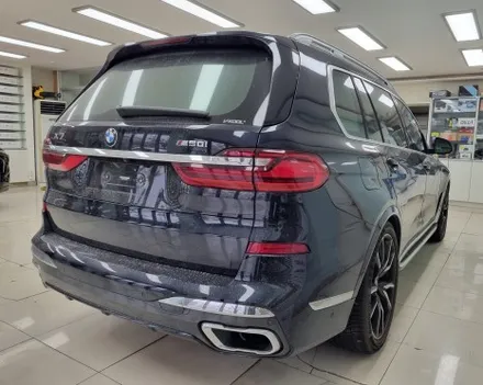 진해 창원 마산 루마썬팅 BMW X7 (G07)  인디비쥬얼 듀오톤(투톤) 컬러 랩핑 시공 :) / 창원시 진해구