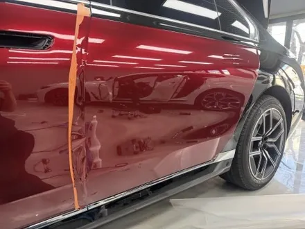 진해 창원 마산 루마썬팅 BMW 7시리즈 740d (G70) 고광택 PET필름 듀오톤 랩핑 및 PPF 시공 :) / 창원시 진해구