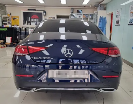 진해 창원 마산 루마썬팅 벤츠 CLS300d (C257) 전체 랩핑 시공 :) / 창원시 진해구