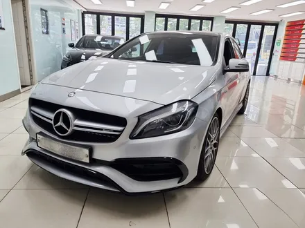 벤츠 A45 AMG 루마썬팅TNT 재시공::진해썬팅 / 창원시 진해구