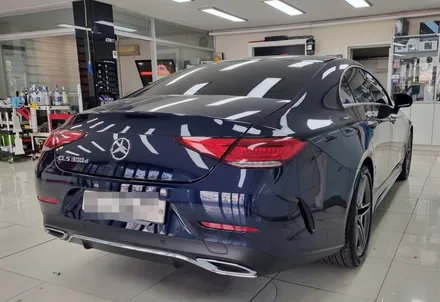 진해 창원 마산 루마썬팅 벤츠 CLS300d (C257) 전체 랩핑 시공 :) / 창원시 진해구