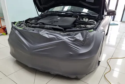 진해 창원 마산 루마썬팅 벤츠 C220d (W204) 전체 랩핑 시공 :) / 창원시 진해구