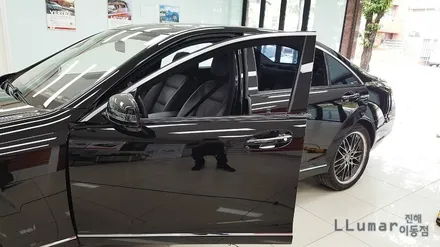 벤츠 S550 크롬 부분랩핑.크롬가리기.창원.진해 루마이동점 / 창원시 진해구