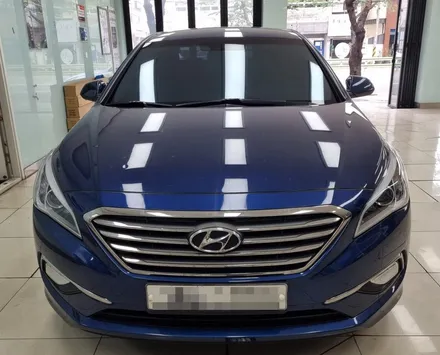 진해 창원 마산 루마썬팅 현대자동차 LF 쏘나타 BLOCKFORD SKYBLUE 틴팅 시공 :) / 창원시 진해구