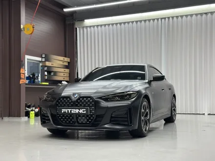 청라랩핑 BMW G22 420I 사틴블랙 전체랩핑 시공리뷰 / 인천 석남동