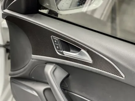 김포랩핑 AUDI A6 실내랩핑 시공후기 (무광카본) / 인천 석남동