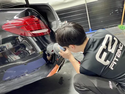 W213 E클래스 매트(무광) 메탈릭 차콜 전체랩핑 보험처리 시공기 / 인천 석남동