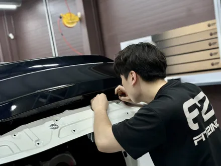 인천랩핑 스포티지NQ5 미드나잇블루 전체랩핑 시공하기 / 인천 석남동