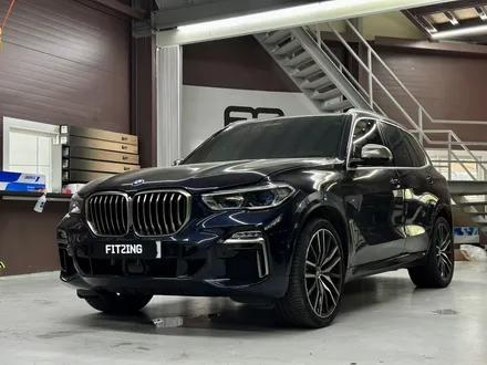 인천랩핑 BMW G05 X5 사틴블랙 전체랩핑과 크롬죽이기 시공기 / 인천 석남동