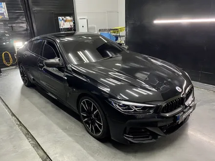 인천랩핑 BMW 8시리즈(850i) 리얼카본 크롬죽이기 랩핑 시공기 / 인천 석남동