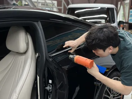 청라랩핑 CLE쿠페 크롬죽이기 시공으로 고급스러운 분위기 연출 / 인천 석남동