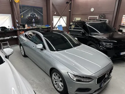 인천서구 볼보 S90 고광택 루프스킨 시공리뷰 / 인천 석남동