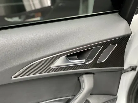 김포랩핑 AUDI A6 실내랩핑 시공후기 (무광카본) / 인천 석남동