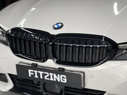 BMW G20 3시리즈 키드니그릴과 사이드미러 랩핑 시공기 / 인천 석남동