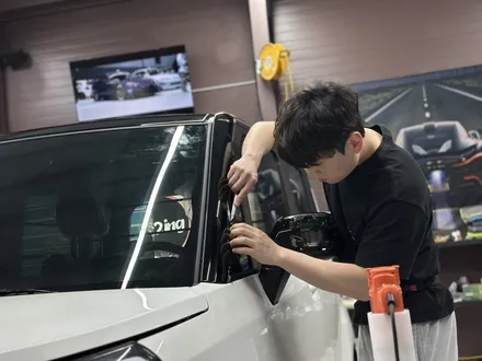 레이 루프스킨(투톤랩핑) 시공으로 그래비티 만들기 / 인천 석남동