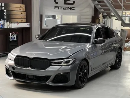 인천랩핑 BMW G30 520I(5시리즈) 고광택 다크 에메랄드 그린 전체랩핑 시공후기 / 인천 석남동