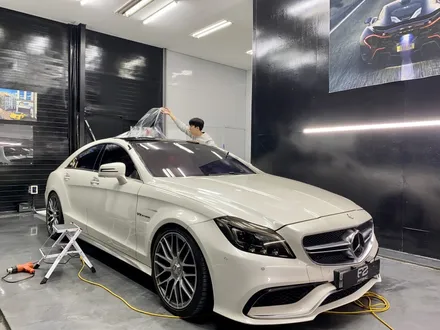 청라랩핑 CLS63 AMG 루프스킨과 스모그PPF(라이트필름) 시공 / 인천 석남동