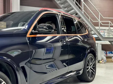 인천랩핑 BMW G05 X5 사틴블랙 전체랩핑과 크롬죽이기 시공기 / 인천 석남동