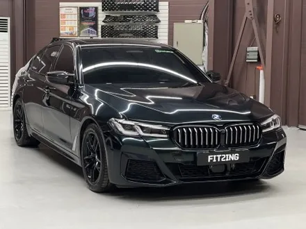 인천랩핑 BMW G30 520I(5시리즈) 고광택 다크 에메랄드 그린 전체랩핑 시공후기 / 인천 석남동
