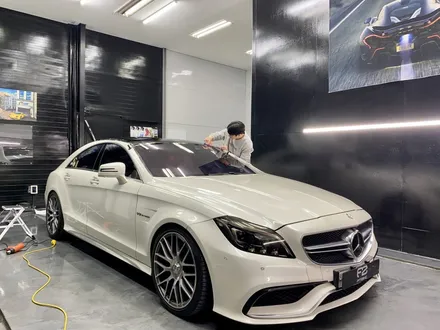 청라랩핑 CLS63 AMG 루프스킨과 스모그PPF(라이트필름) 시공 / 인천 석남동
