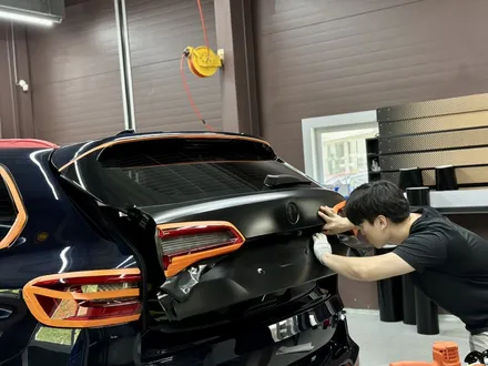 인천랩핑 BMW G05 X5 사틴블랙 전체랩핑과 크롬죽이기 시공기 / 인천 석남동
