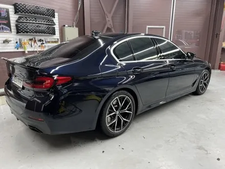 BMW G30 5시리즈 윈도우몰딩 크롬죽이기로 백화와 드레스업 챙기기 / 인천 석남동