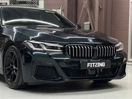 인천랩핑 BMW G30 520I(5시리즈) 고광택 다크 에메랄드 그린 전체랩핑 시공후기 / 인천 석남동