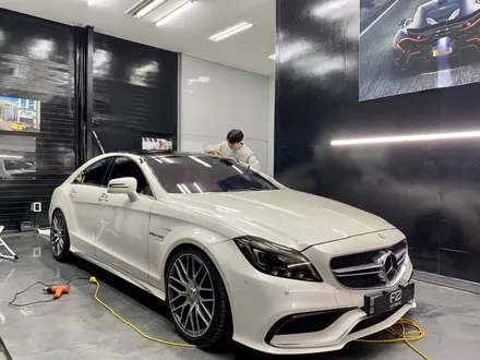 청라랩핑 CLS63 AMG 루프스킨과 스모그PPF(라이트필름) 시공 / 인천 석남동