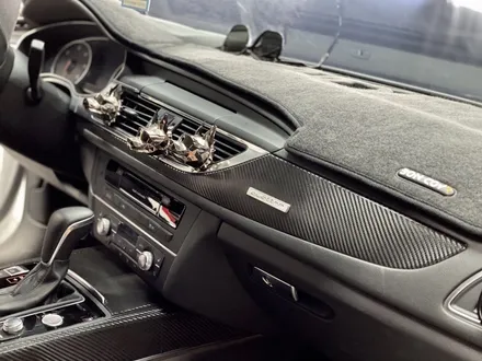 김포랩핑 AUDI A6 실내랩핑 시공후기 (무광카본) / 인천 석남동