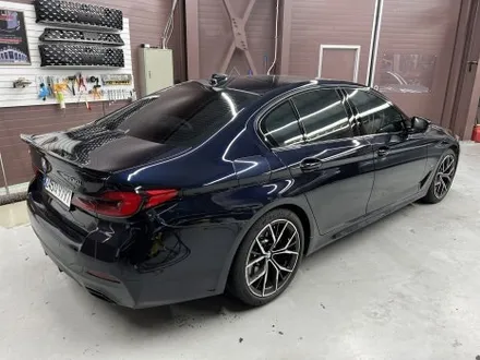BMW G30 5시리즈 윈도우몰딩 크롬죽이기로 백화와 드레스업 챙기기 / 인천 석남동
