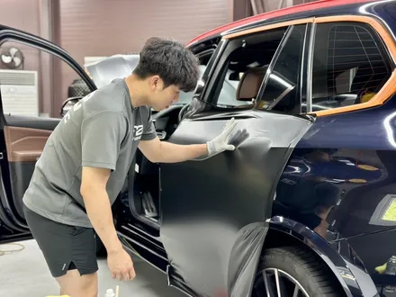 인천랩핑 BMW G05 X5 사틴블랙 전체랩핑과 크롬죽이기 시공기 / 인천 석남동