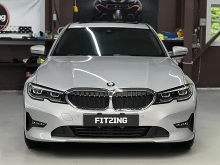 BMW 3시리즈 키드니그릴과 윈도우크롬몰딩 랩핑(크롬죽이기) 시공기 / 인천 석남동