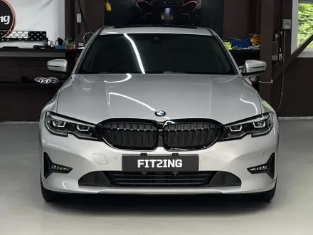 BMW 3시리즈 키드니그릴과 윈도우크롬몰딩 랩핑(크롬죽이기) 시공기 / 인천 석남동