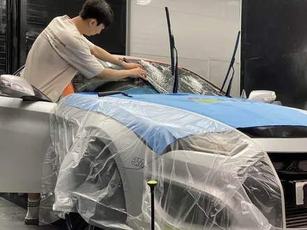 미추홀구 랩핑 제네시스쿠페 사틴실버메탈릭 전체랩핑 후기 / 인천 석남동