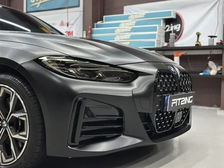 청라랩핑 BMW G22 420I 사틴블랙 전체랩핑 시공리뷰 / 인천 석남동
