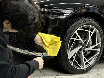 인천 신차패키지 제네시스 G90. B필러 크롬랩핑까지 / 인천 석남동