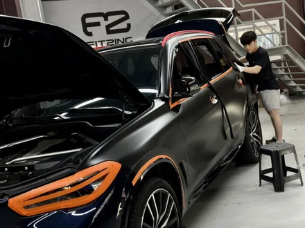 인천랩핑 BMW G05 X5 사틴블랙 전체랩핑과 크롬죽이기 시공기 / 인천 석남동