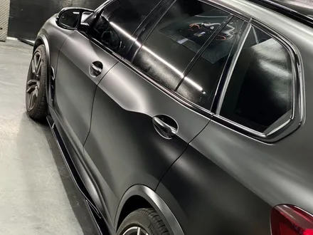 인천랩핑 BMW X5 M 사틴블랙 전체랩핑과 크롬죽이기 시공기 / 인천 석남동