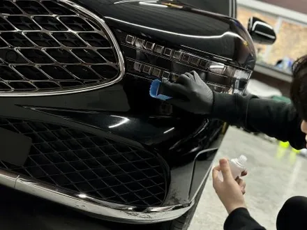 인천 신차패키지 제네시스 G90. B필러 크롬랩핑까지 / 인천 석남동