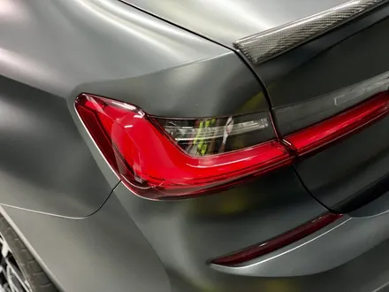 인천랩핑 BMW G20 M340I(3시리즈) 사틴블랙 락 그레이 전체랩핑 시공 / 인천 석남동