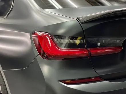 인천랩핑 BMW G20 M340I(3시리즈) 사틴블랙 락 그레이 전체랩핑 시공 / 인천 석남동