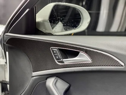 김포랩핑 AUDI A6 실내랩핑 시공후기 (무광카본) / 인천 석남동