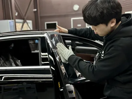 인천 신차패키지 제네시스 G90. B필러 크롬랩핑까지 / 인천 석남동